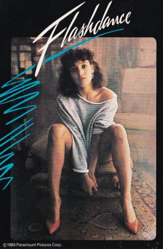 Advertising Flashdance On Videocassette