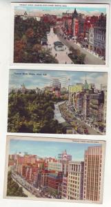 P288 JL 3 postcards 1930-45 tremont street boston mass