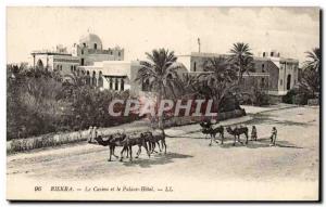 Algeria Constantine Old Postcard Biskra The Casino and Hotel Palace