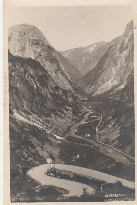 Switchbacks and Mountains in Sogn Norway - DB