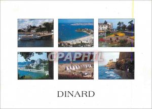 Modern Postcard The Emerald Coast Dinard Ille et Vilaine