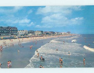 Pre-1980 BEACH SCENE Virginia Beach Virginia VA AE9331