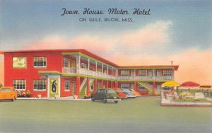 Biloxi Mississippi Town House Motor Hotel Vintage Postcard AA57282