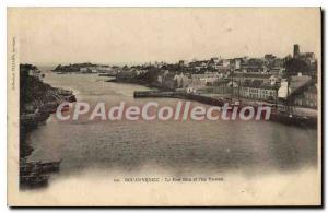 Postcard Old Port Rhu Douarnenez and the Ile Tristan