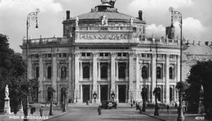 Austria - Vienna. Wien. Burgtheater - RPPC