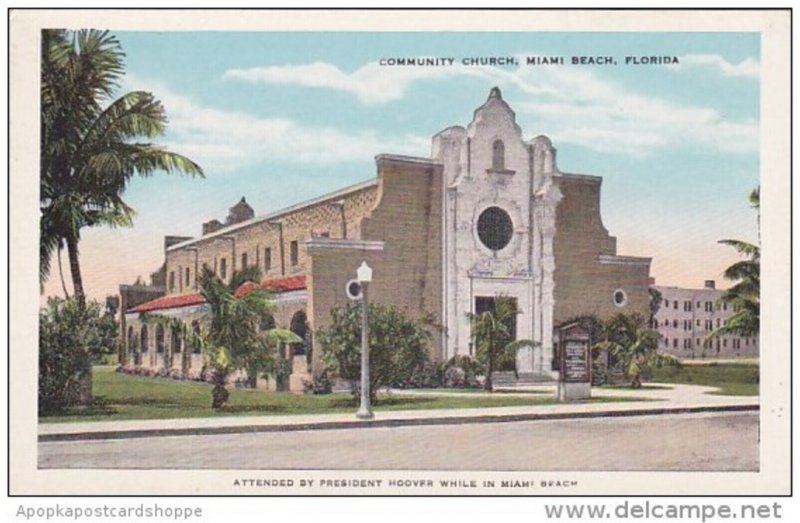 Florida Miami Beach Community Church