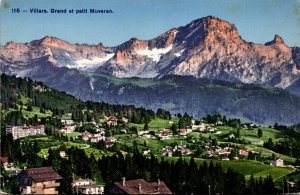 Switzerland Villars Grand et eptit Muveran