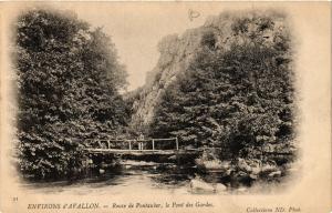 CPA Env. d'AVALLON - Route de Pontauber le Pont des Gardes (657225)