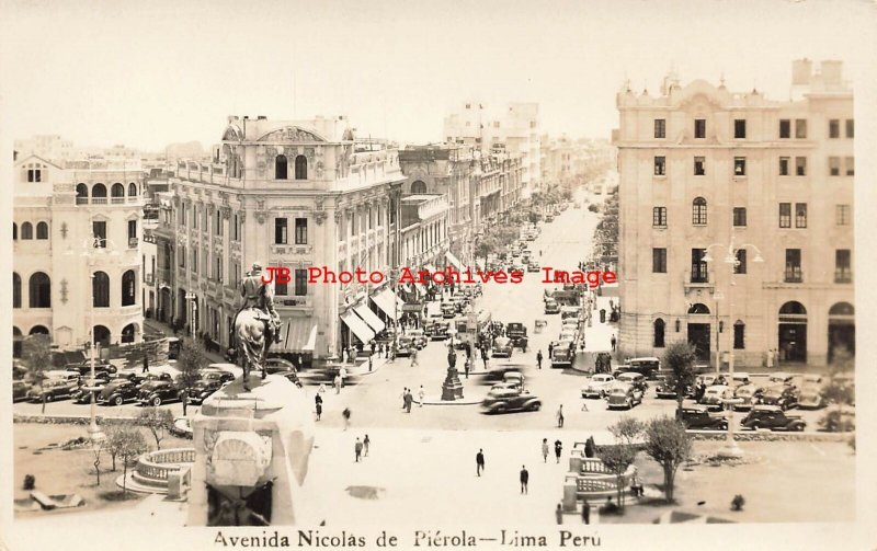 Peru, Lima, Photo, Avenida Nicolas de Pierola