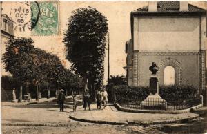 CPA  Enghien-les-Bains - Le Statue de Cotte  (380677)