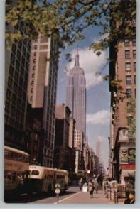 Postcard..Fifth Avenue From Madison Square..New York,NY