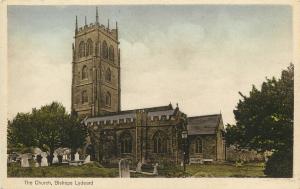 Vintage Postcard The Church Bishops Lydeard Somerset, England UK