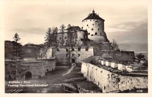 Tyrol Austria Geroldseck Castle Courtyard Real Photo Antique Postcard K22294