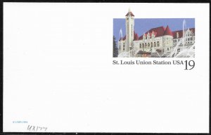 US Unused St. Louis Union Station.  UX177  Nice.