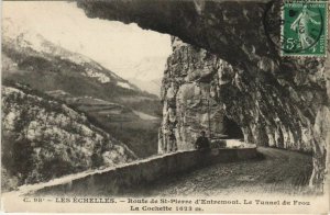CPA LES ECHELLES Route de Saint-Pierre-d'Entremont - Tunnel du Frou (1195789)