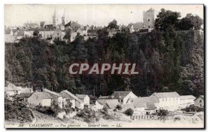 Old Postcard Chaumont General view General view