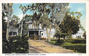 Spring Lake Terrace Hotel Winter Haven Florida 1920s postcard