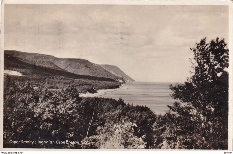 RP; CAPE BRETON, Nova Scotia, Canada, PU-1935; Cape Smoky, Ingonish