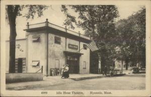 Hyannis Cape Cod MA Idle Hour Theatre c1915 Postcard
