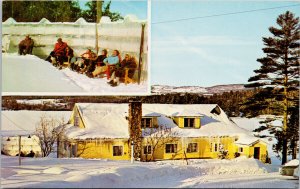 Ripplecove Inn Ayers Cliff QC Quebec Multiview Vintage Postcard F92