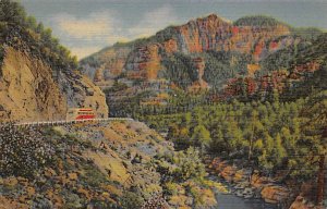 Oak Creek Canyon Arizona, USA Bus Unused 