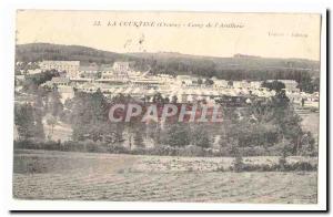 Creuse La Courtine Old Postcard Camp of & # 39artillerie