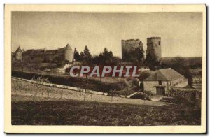 Old Postcard Cinq Mars la Pile Chateau