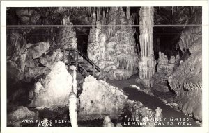 RPPC Scenic View Pearly Gates Lehman Caves Nevada Postcard