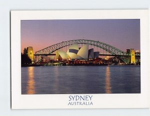 Postcard Sydney Opera House at Dusk, Sydney, Australia