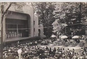 Michigan Benton Harbor House Of David Park Theatre Real Photo RPPC