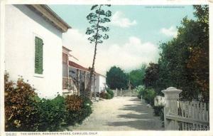 C-1910 Garden Ramona's House Camulos California Detroit Pubishing 7286