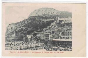 Casemates & North Part of Town Gibraltar United Kingdom UK 1905c postcard