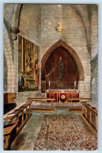 England Postcard Chapel of St. Faith Westminster Abbey c1910 Oilette Tuck Art