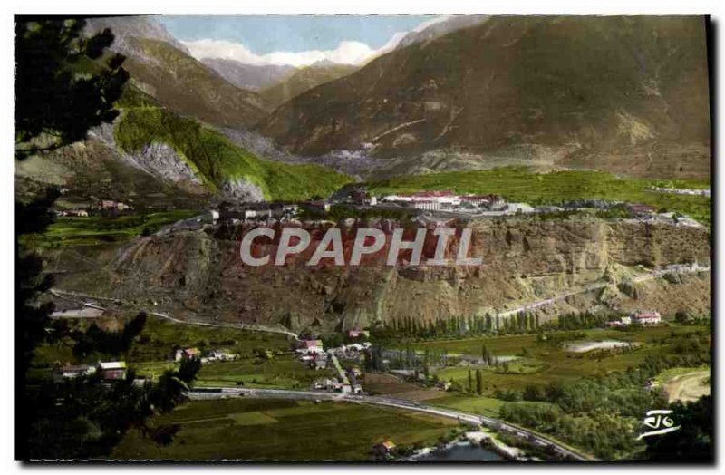 Modern Postcard The Alps Mont Fort Dauphin Panoramic and La Vallee