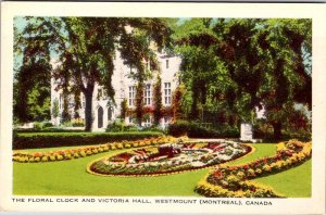 Postcard GARDEN SCENE Montreal Quebec QC AK5778