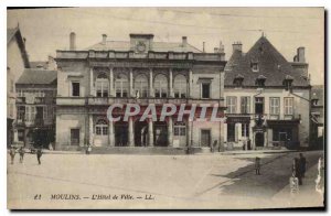 Old Postcard Moulins de Ville Hotel