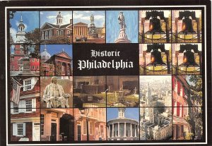 US13 USA Historic Philadelphia multi view 1990