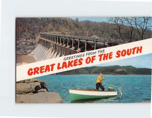 Postcard Greetings From The Great Lakes Of The South