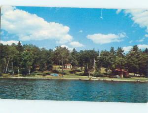 Unused Pre-1980 OLD CARS & TIMBERLOST RESORT MOTEL Nevis Minnesota MN r8752