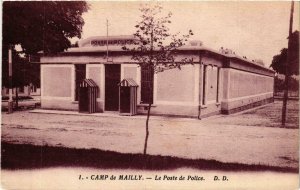 CPA Mailly le Camp- Le Poste de Police FRANCE (1007491)