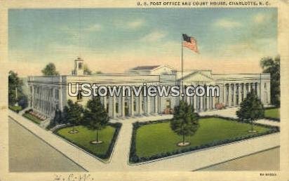 US Post Office in Charlotte, North Carolina