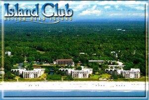 Hilton Head Island, SC South Carolina  ISLAND CLUB RESORT HOTEL   4X6 Postcard