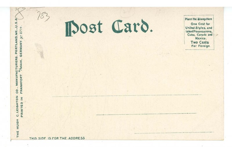 ME - Andover. Main Street ca 1906