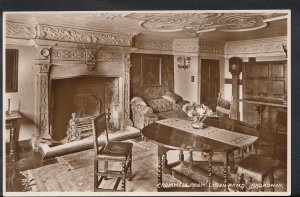 Worcestershire Postcard - Cromwell Room, Lygon Arms, Broadway RS4420