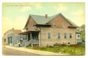 Highlands NJ \The Post Office\ Street View Postcard