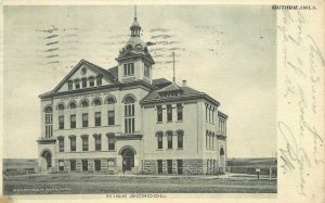 Guthrie Oklahoma High School Armantrout Bros undivided Postcard 21-6599