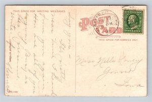 c1910 Public Library Fort Dodge Iowa IA DB Postcard