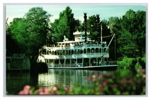 Mark Twain River Boat Disneyland California CA Chrome Postcard W16