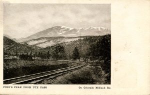 CO - Pike's Peak from Ute Pass