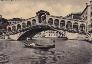 Italy Venezia Ponte di Rialta 1951